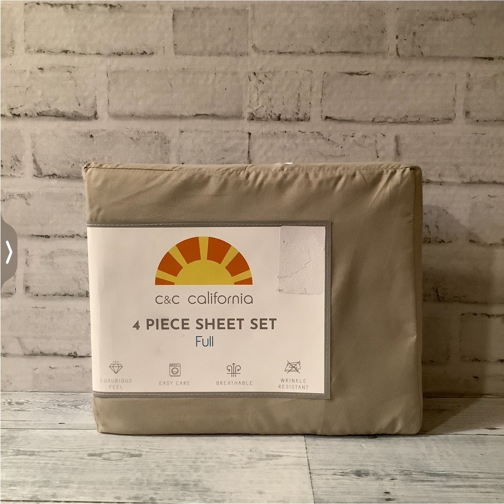 C & C California Full Size Sheet Set